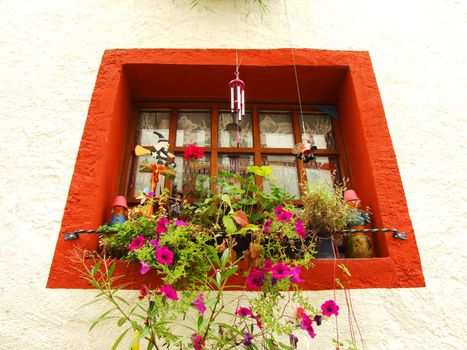 kleines Blumenfenster
