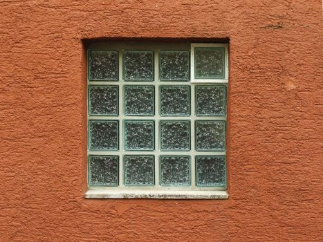Glasbausteine in der Wand
