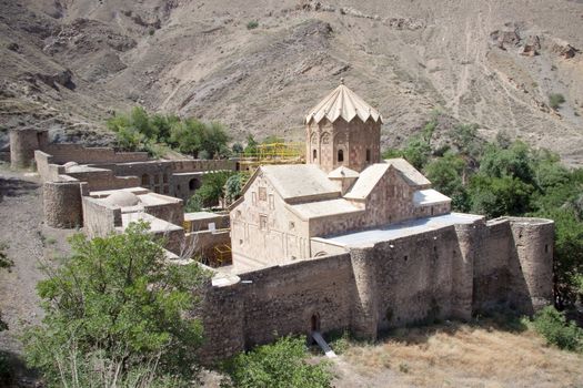 St. Stephanos Church in Iran near Jolfa. Old and beauty.