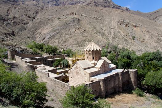 St. Stephanos Church in Iran near Jolfa. Old and beauty.