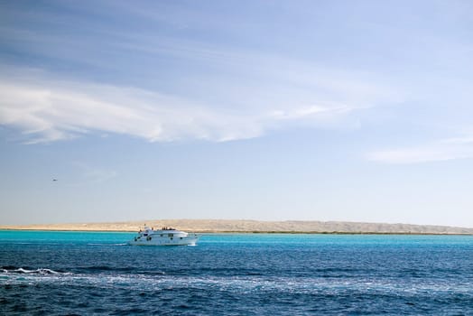 boat trip in the red sea
