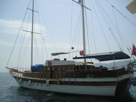 Just Yacht. Photo made in Turkey