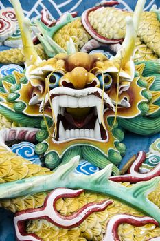 Chinese feng shui jade dragon 