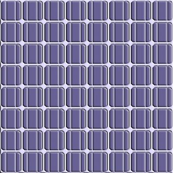 illustration of a solar cell texture pattern