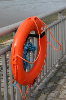 Life Buoy on Major River