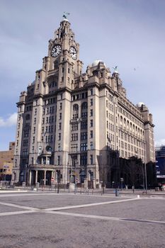 Liver Buildings in Liverpool