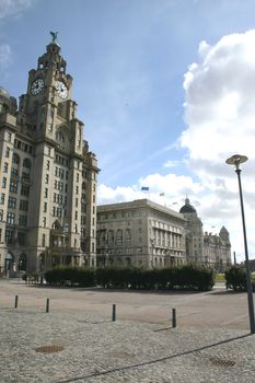 The 3 Graces in Liverpool