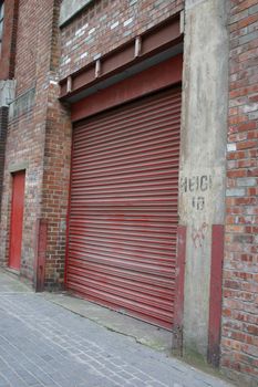 Red Door to Industrial Unit