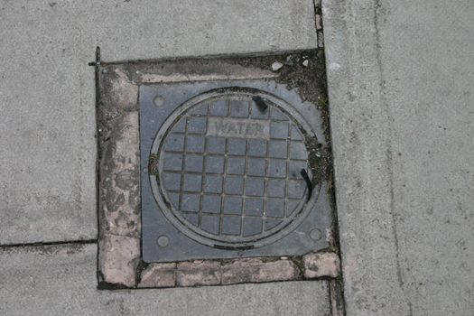 Water Grid in Pavement