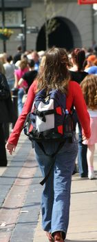 Back Packer in Liverpool