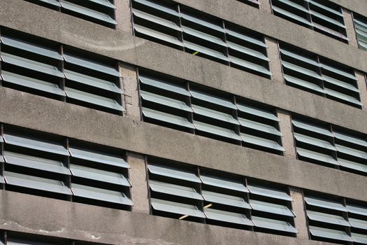 Fins on a Liverpool Car Park