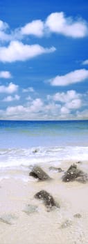 Beautiful Tropical beach background 