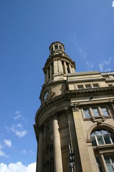 Exchange Buildings in Manchester England
