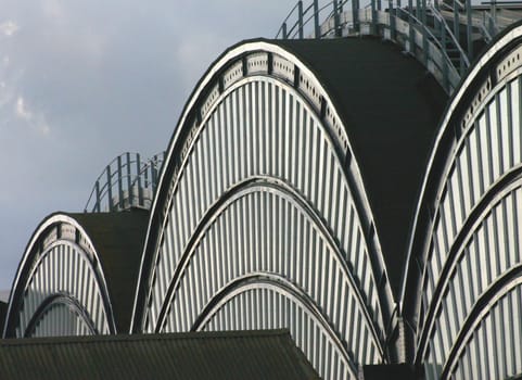 Roof of York Railway Station