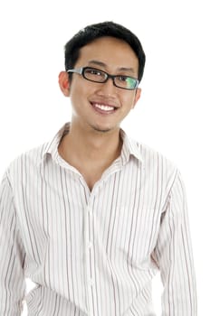 Young Asian executive with his smiling face.