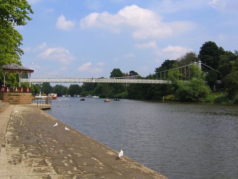 Bridge Over River Dee at Chester