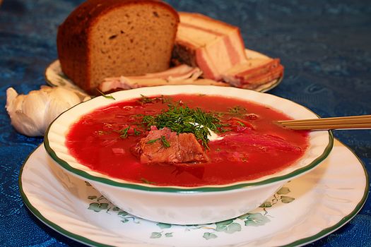 Borscht is a soup that is popular in many Eastern and Central European countries.