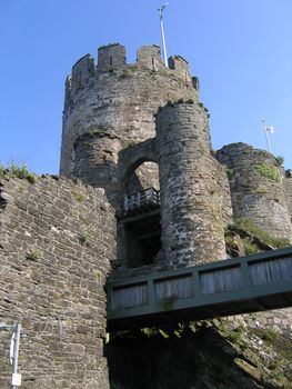 Conway Castle in North Wales