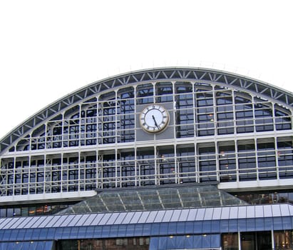 Clock on Old Main Line Railway Station Frontage