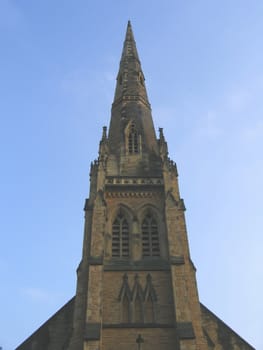 Church Steeple in Southport England