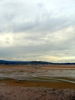 Beach in Devon England