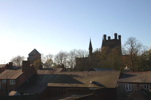 Chester Cathedral and Roofs