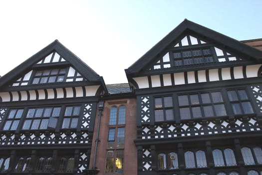 Black and White Buildings in Chester