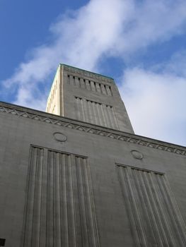 Ventilation Building in Liverpool England