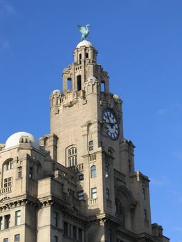 Liver Bird on Liver Building in Liverpool