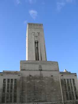Historic Ventilation Building for the Mersey Tunnels in Liverpool