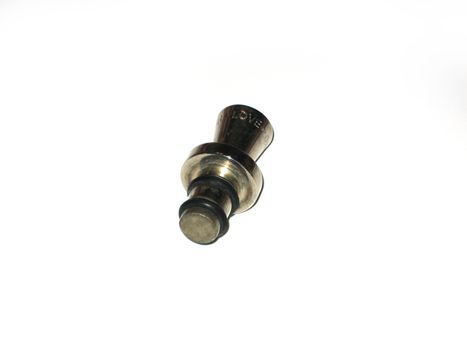 Steel and Rubber Wine Stopper