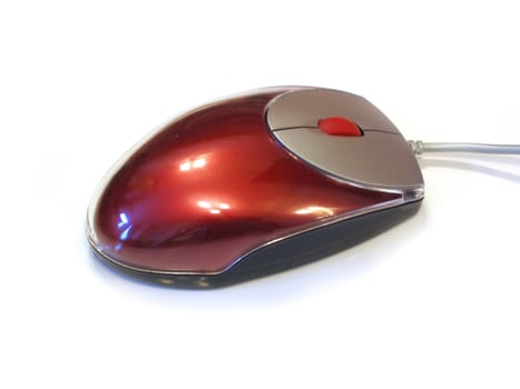 Shiney New Red Mouse