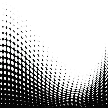 Halftone dots texture for backgrounds and design.