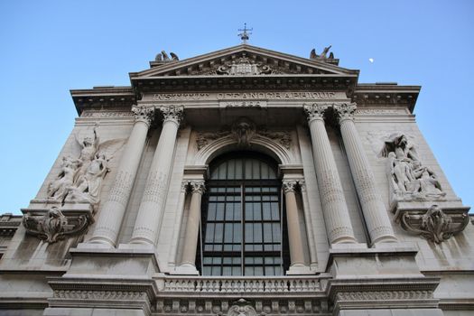 View of the Oceanographic Institute in Monaco