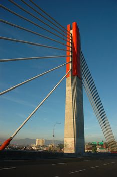 pasupati bridge, one of many city landmark in bandung, west java-indonesia