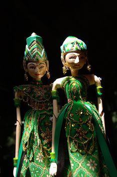 wayang golek is sundanese traditional art puppet