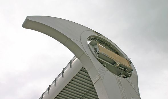 Falkirk Wheel in Scotland UK