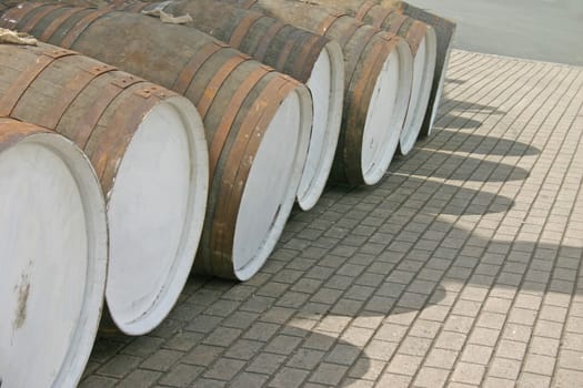 Whisky Barrels in Scotland