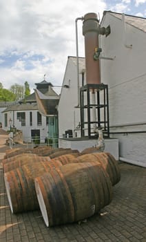 Whiskey Distillery in Scotland UK