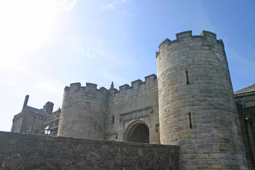 Stirling Castle in Scotland UK