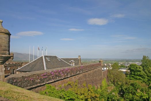 Stirling Castle in Scotland UK