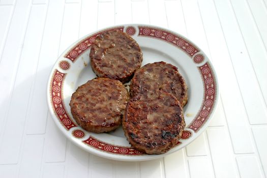 Barbecued Burgers