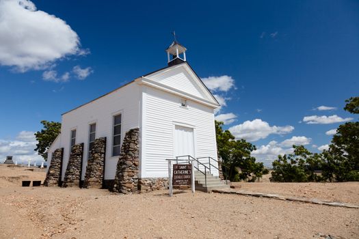 California ghost town from gold rush west of Mariposa