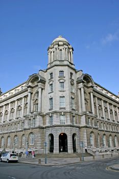 Old Building in Liverpool England UK