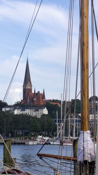 Flensburg Harbour sailing