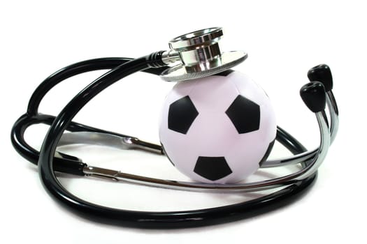 Stethoscope with football