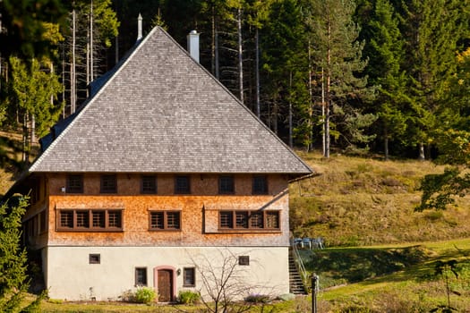 Traditional style architecture in Black Forest, rural Germany