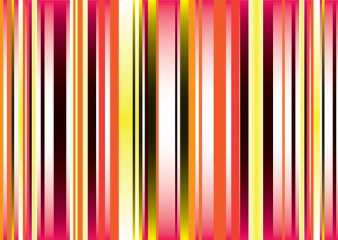 Brightly colored abstract background with fluid colours and vert stripes