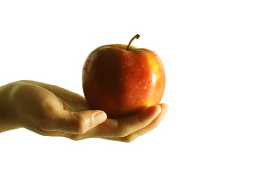 Give an apple for health conscious