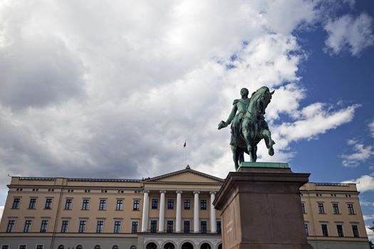 royal palace in oslo,norway